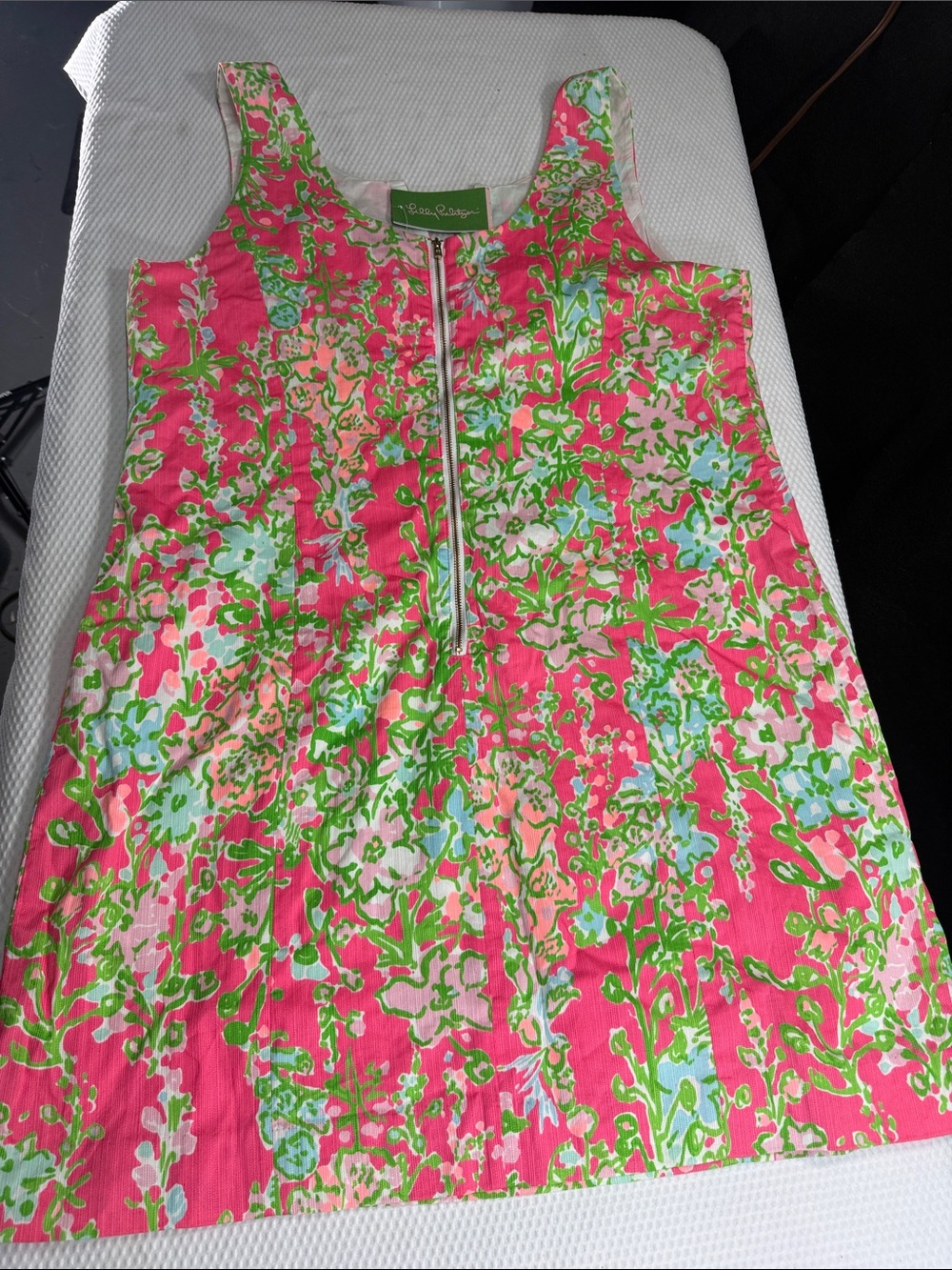 NWT Lilly Pulitzer Cathy Shift Flamingo Pink Southern Charm Floral Dress Size 16 - Picture 6 of 13